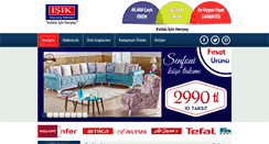Desktop Screenshot of isikmobilya.com